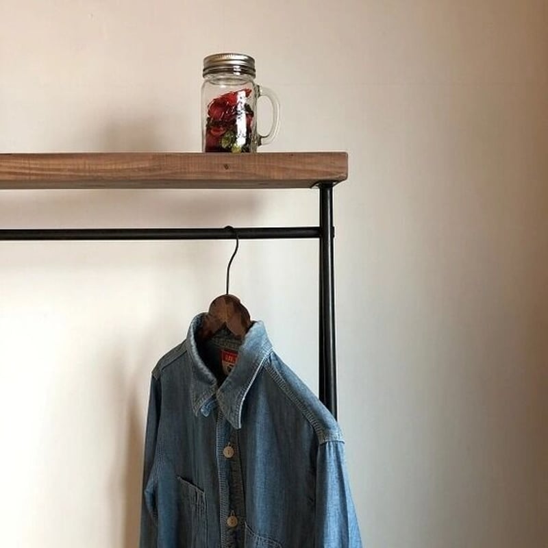 数量限定 SNNK ハンガーラック アイアン 古材 インダストリアル