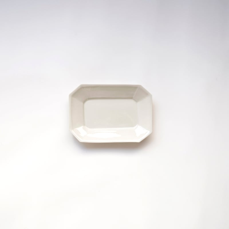 角田淳・すみ切り長方皿（小） | 黄魚オンラインショップ