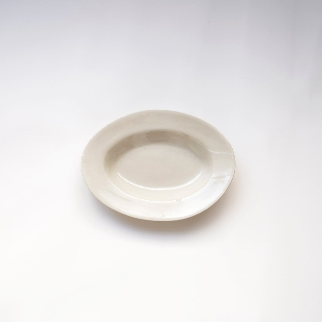 角田淳・オーバル深皿 (小) | 黄魚オンラインショップ