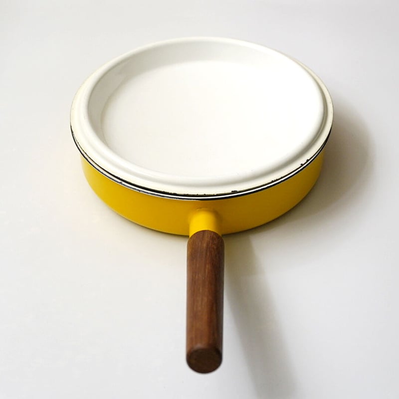 ビンテージ・FINEL（黄色）フライパン | 黄魚オンラインショップ