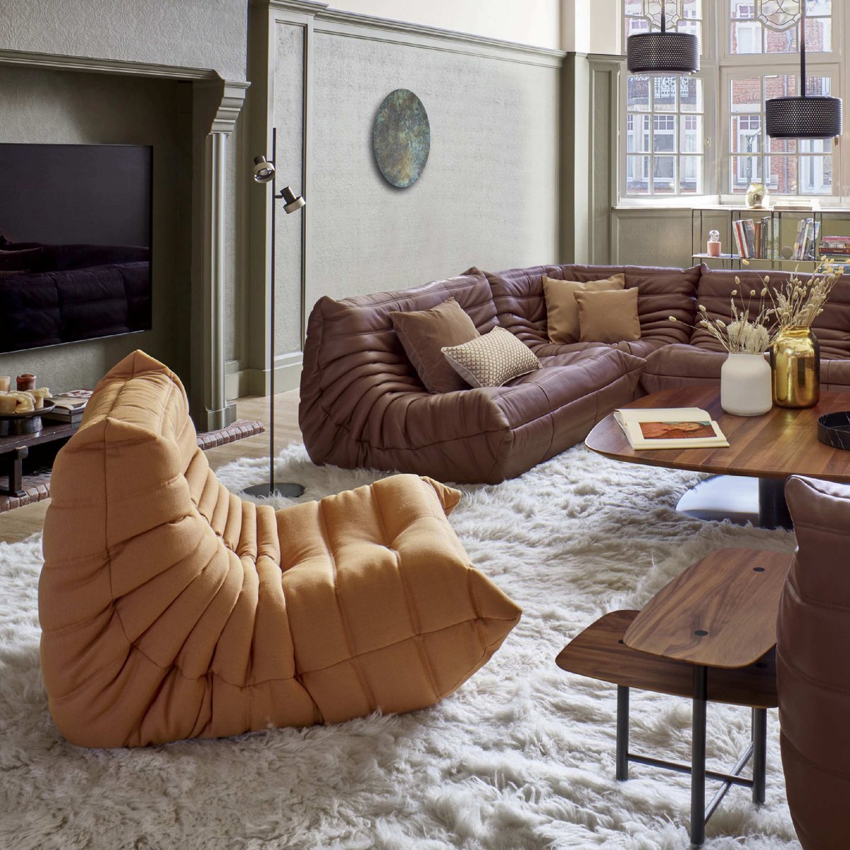 ligne roset 1人掛けソファ グレー 50周年記念 ligne roset 1人掛け