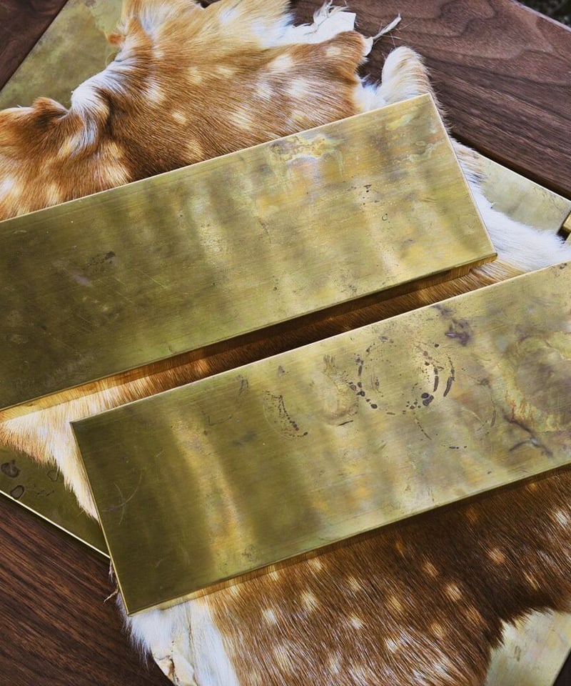 NORAsフレーム専用真鍮パネル（2枚組） | old mountain