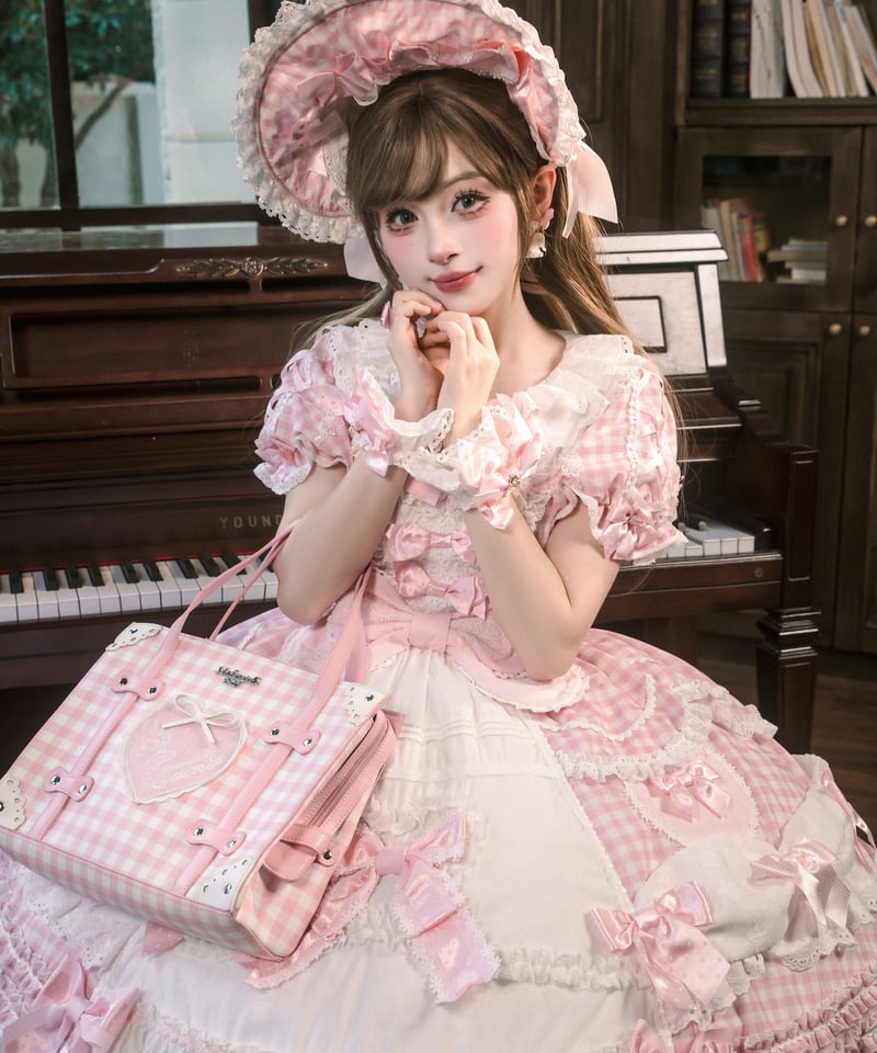 青木美沙子コラボ「ハートコンチェルト」トランクバッグ 【9/30まで