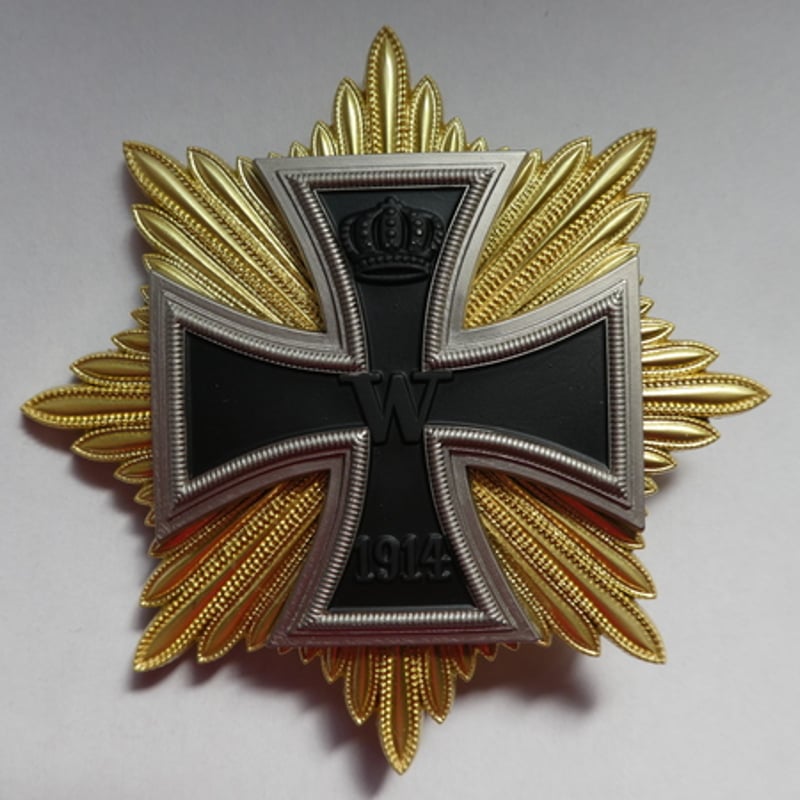 ドイツ帝国『大鉄十字星勲章』1914 ヒンデンブルク | BARBAROSSA