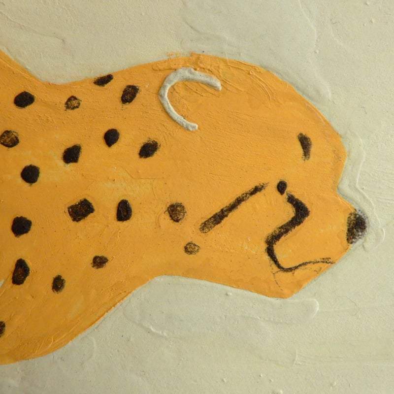 日本画】12/4 Cheetahチーター『366DAYS』 | AYA CHUJO STORE