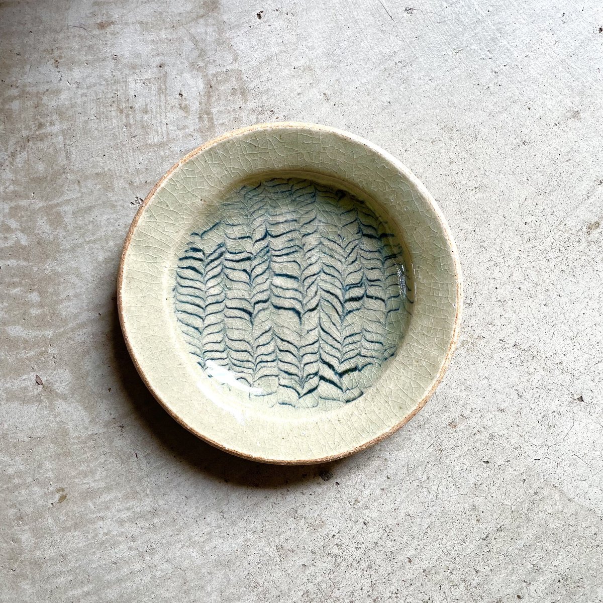 掛谷康樹 練上手 5寸皿 | Linné