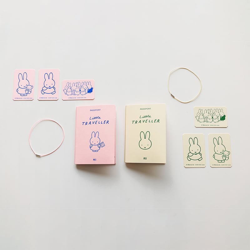 MIFFY beige | Miffy Passport cover 2 | ZERO PER
