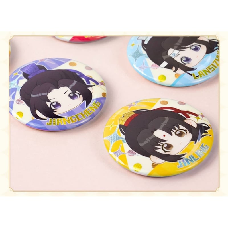 魔道祖師（谷子屋） ☆ 缶バッジ（58mm）小糖豆シリーズ《小糖豆系列