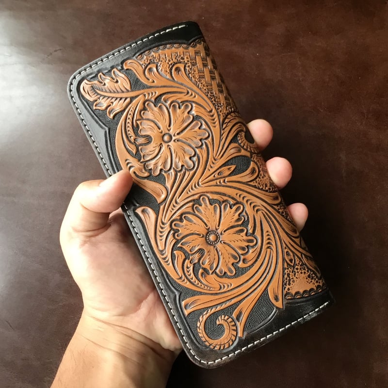 カービング 長財布 小銭入れあり | keywest828