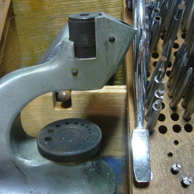 GEM ポンス台 タガネセット 機械式腕時計 時計工具 時計修理 | MARUKO商会