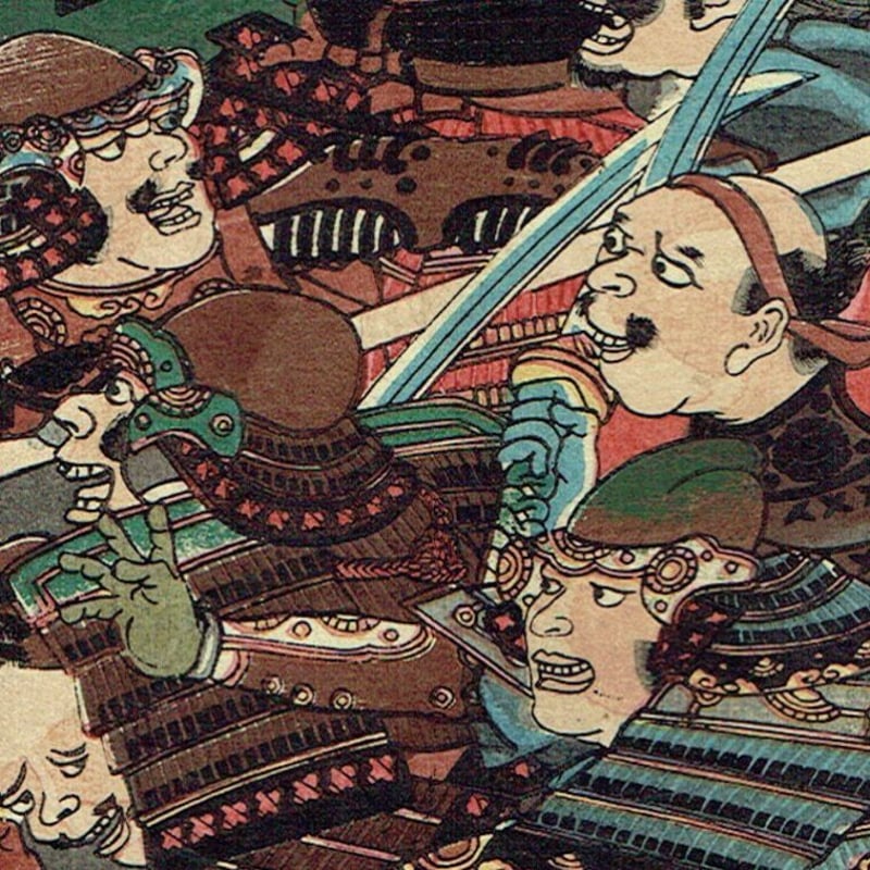 歌川国芳「水瓶砕名誉顕図」安政3年（1856）【浮世絵】 | 浮世絵販売