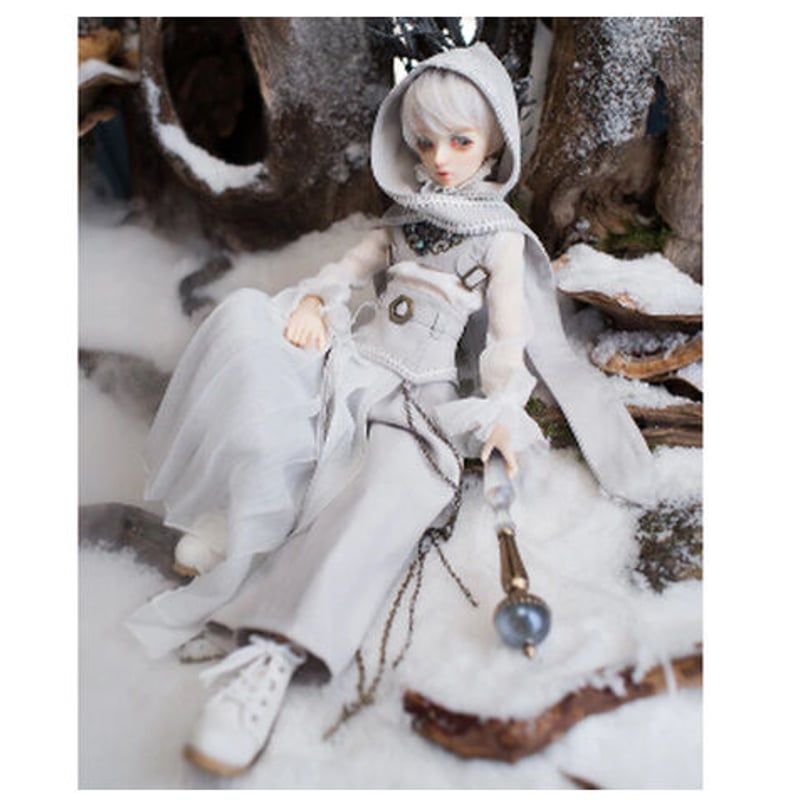 球体関節人形 男 ニーラ 1/4 BJD 本体＋眼球＋メイクアップ済み ドール