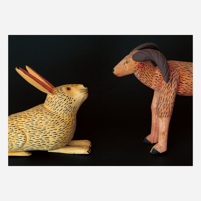 購入特典付》オアハカの動物たち : Vintage Oaxacan Wood Carving