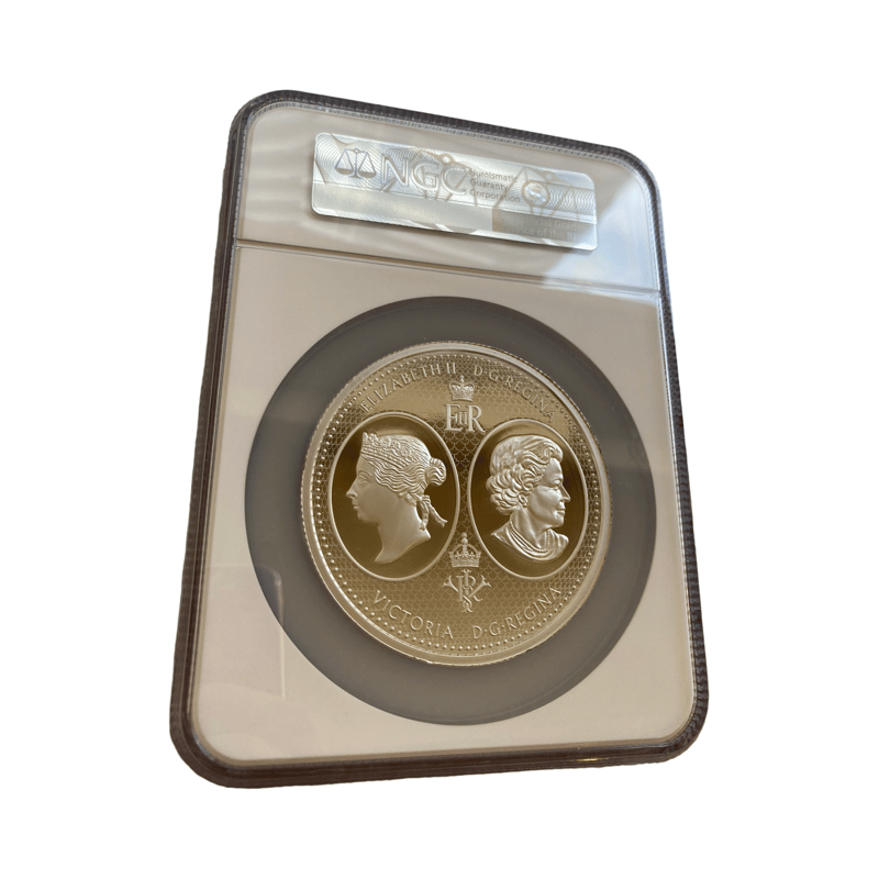 NGC鑑定PF70・100カナダドル版】カナダのウナとライオン 10オンス銀貨