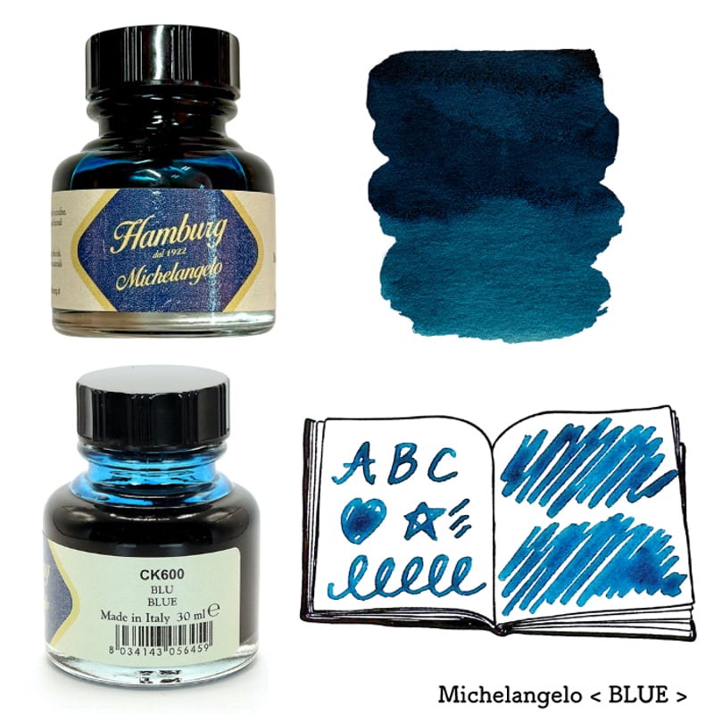 Hamburg Ink ハンブルグ カリグラフィーインク 30ml イタリア製 ＜Gold