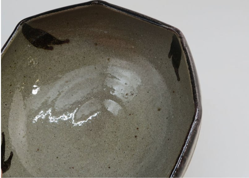 絵唐津八角鉢（太亀 作） | 隆太窯 shop