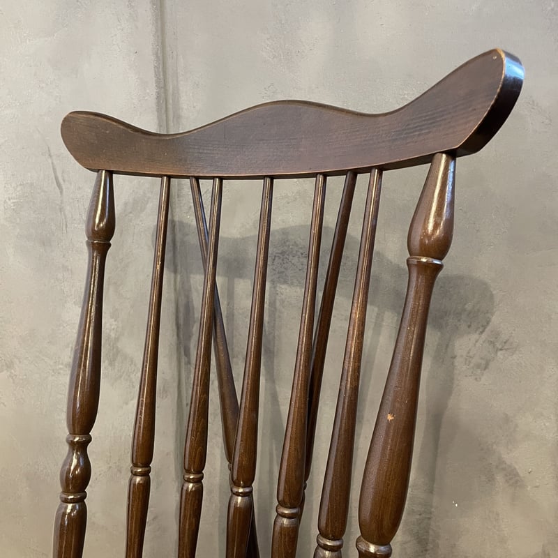 古い椅子 ウィンザーチェア 木製 ダイニングチェア イス 古道具