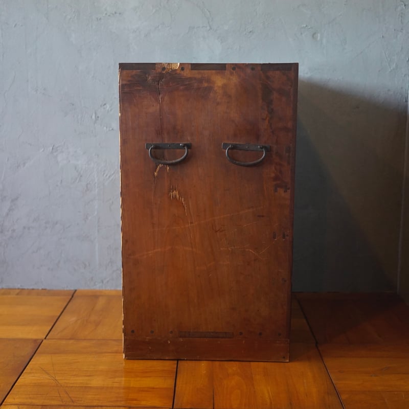 古い収納棚 和家具 和製家具 引出し 引き戸 古家具 古道具