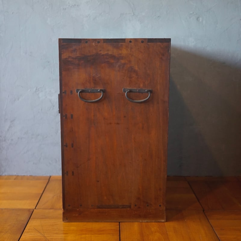 古い収納棚 和家具 和製家具 引出し 引き戸 古家具 古道具