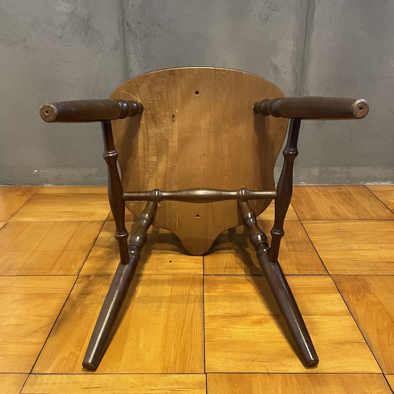 古い椅子 ウィンザーチェア 木製 ダイニングチェア イス 古道具