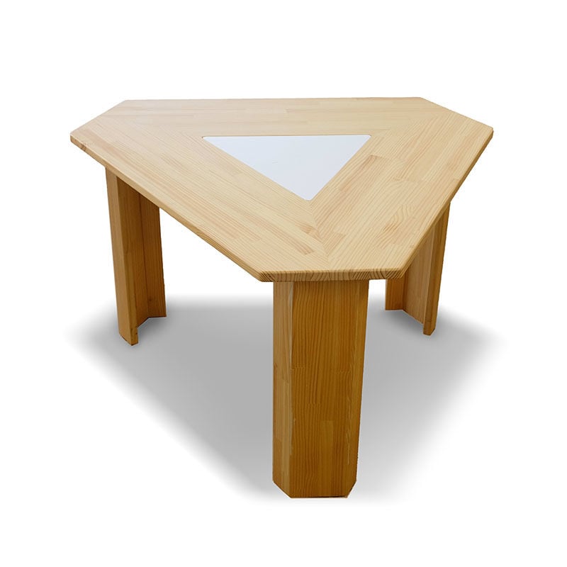 三角テーブルSmile60° Sサイズ | ネットショップ Moreのふくろう