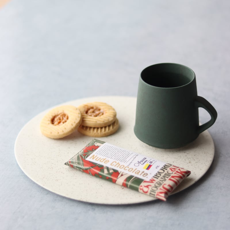 畑萬陶苑 Flat plate 15cm / 19.5cm / 24.5cm | 和食器通販