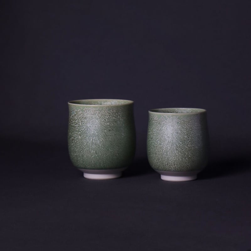 桐箱入り】有田焼 真右ェ門 組湯呑み 鶯玉 | 和食器通販 有田焼 山忠