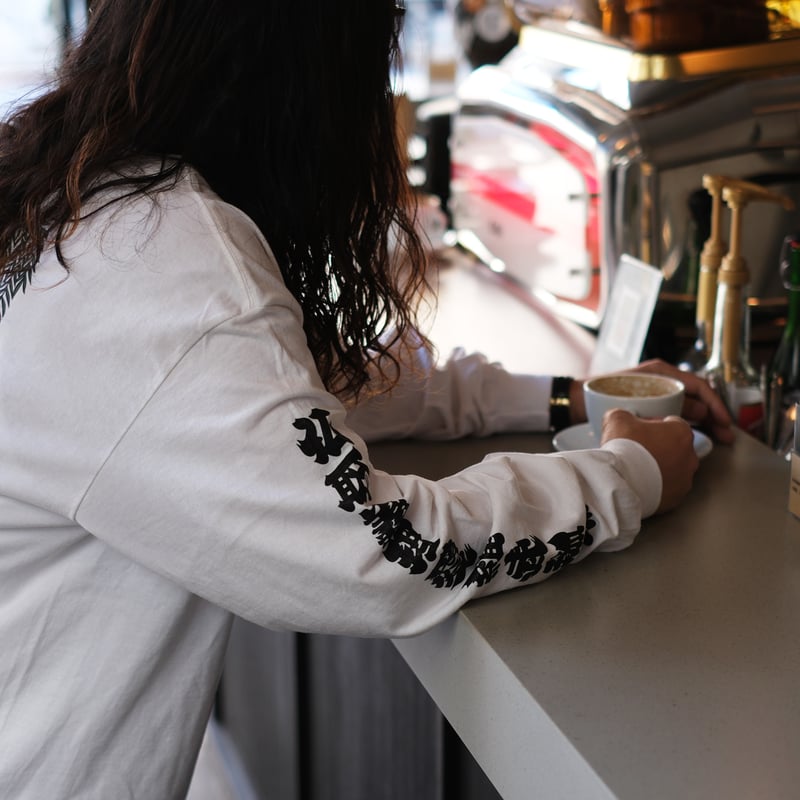 TINY PARADISE COFFEE ×画工「遊鷹」ロングスリーブTEE | TINY P