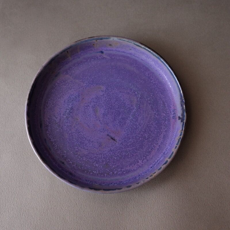 結城 彩／YUKI Aya「切立皿 小 紫」 | オトメの金沢 陳列室