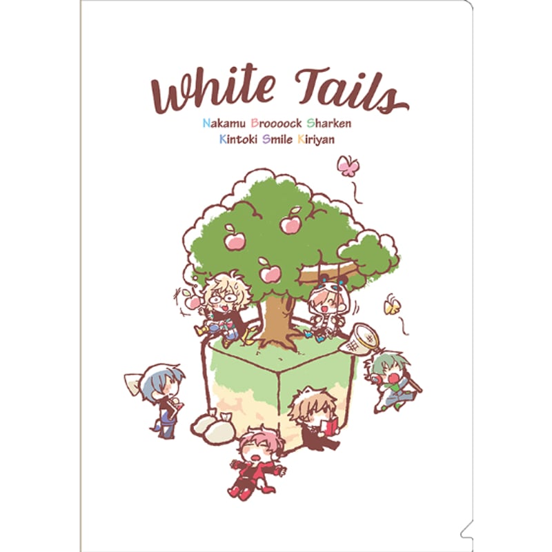 White Tails【ワイテルズ】クリアファイル／ゆるわいて | SHIBUYA TSUTA