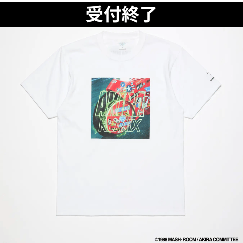 AKIRA REMIX x nana-nana T-shirts B（White） | SHI