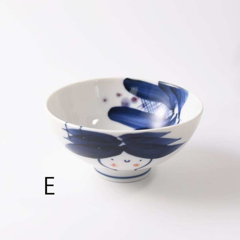 めし碗（花と少年） 栄木正敏 | studio record