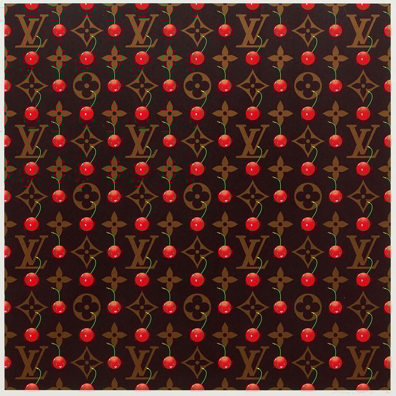 村上 隆「Cherry」シルクスクリーン・ラメ | BISENDO art gallery