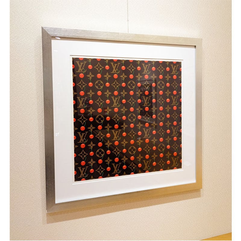 村上 隆「Cherry」シルクスクリーン・ラメ | BISENDO art gallery