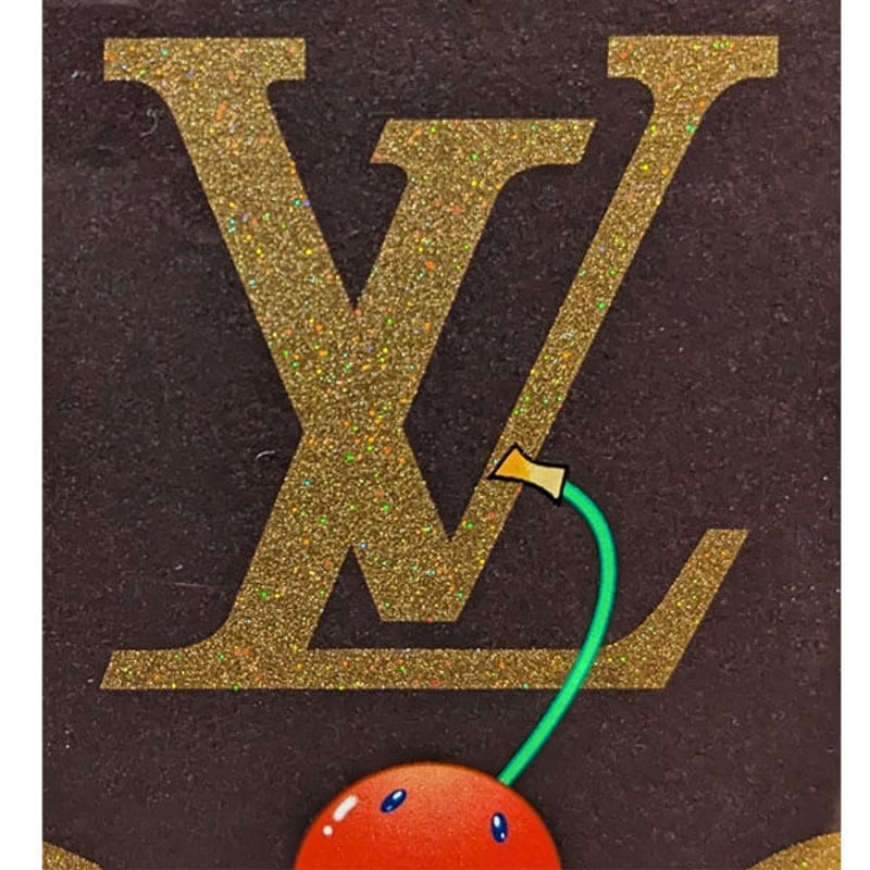 村上 隆「Cherry」シルクスクリーン・ラメ | BISENDO art gallery