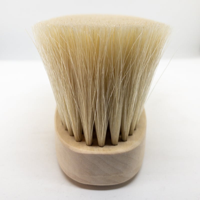 平野刷毛製作所] 洋服ブラシ 手植え水雷型 | フィボナッチ紳士洋品店