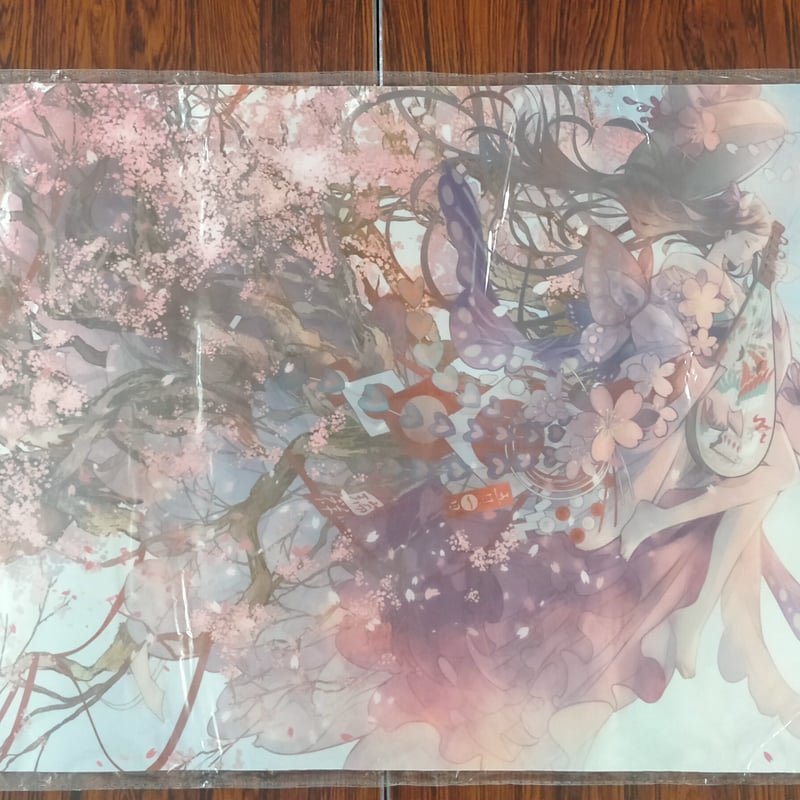 アートプレイマット「七原しえ『千年桜』」 | 花唐草ショップ