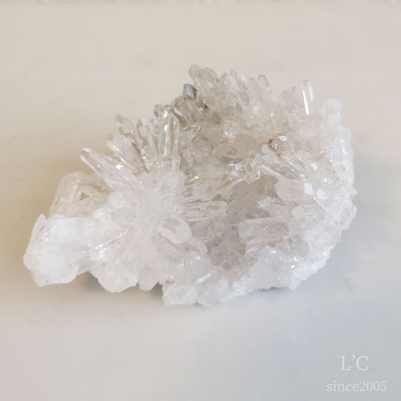 中国四川省産 菊花水晶クラスター② | L'C