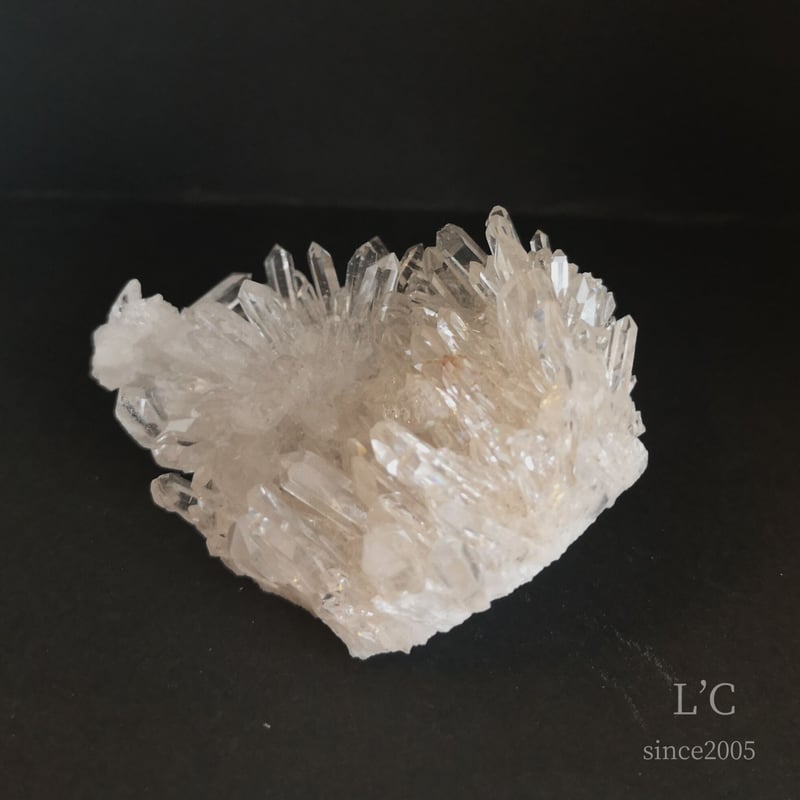 中国四川省産 菊花水晶クラスター② | L'C