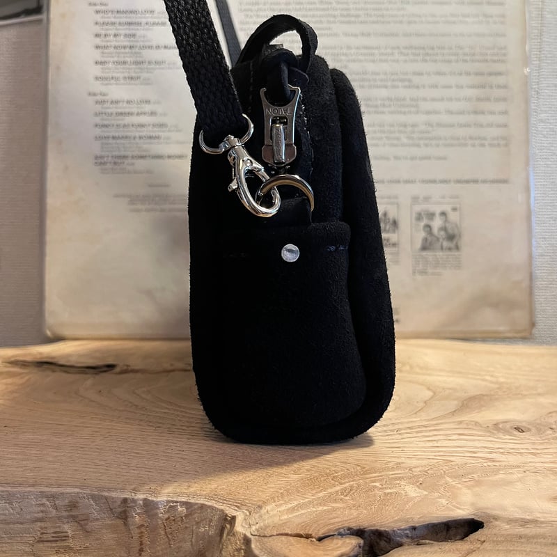 kudu革ポシェット kudu革スエードポシェット 大人ポシェット kudu