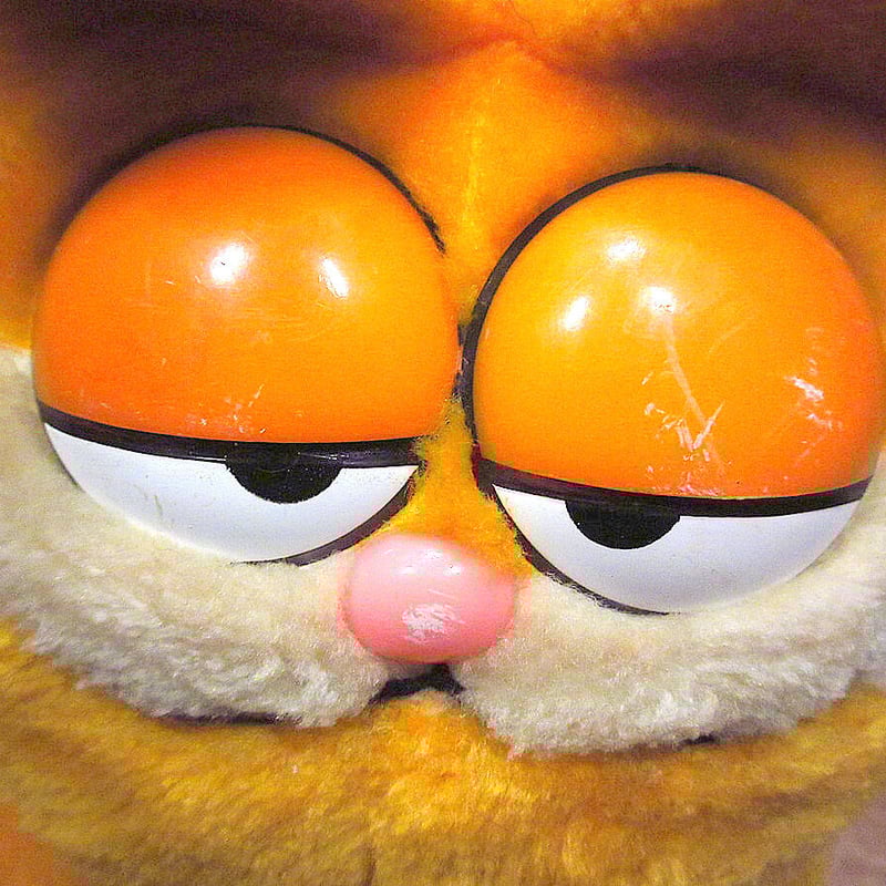 ビンテージ80's○ガーフィールドドール○221014m4-dollぬいぐるみ雑貨