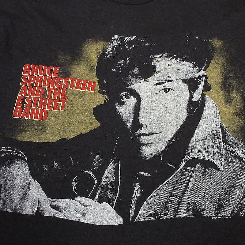 ビンテージ80's○BRUCE SPRINGSTEEN 1984年〜1985年ワールドツアーT
