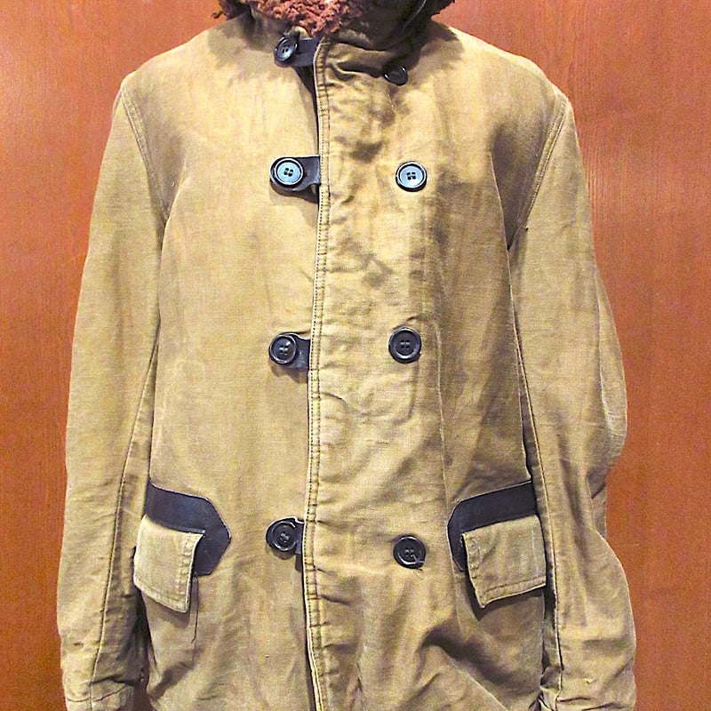 ビンテージ30's40's○U.S.NAVY / USMCバーンストーマーコート○260222