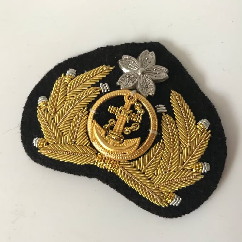 WW2 大日本帝国海軍 士官軍帽 帽章 精密複製 | MilitaryX's STORE