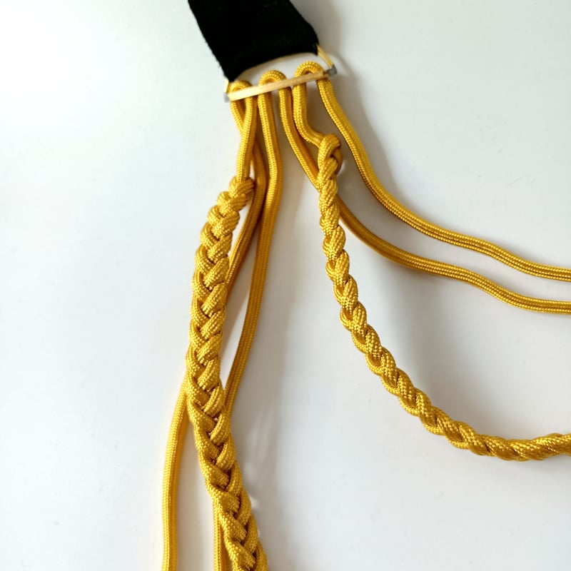 WW2 大日本帝国海軍 参謀飾緒 海軍用 正絹タイプ 箱付 IJN 精密複製