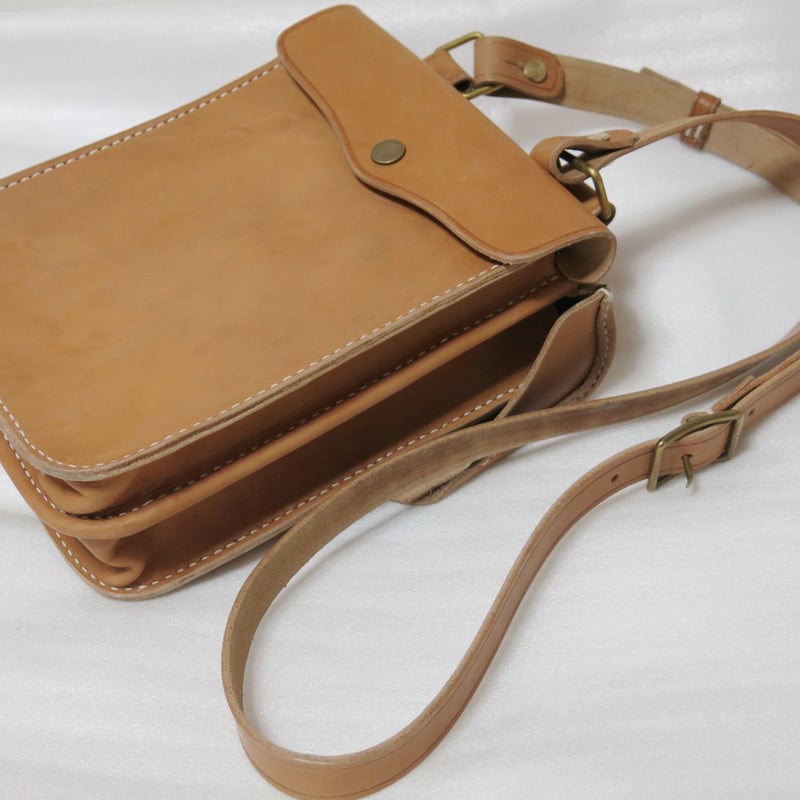 日本陸軍 将校用 図嚢 図のう 牛革製 鉛筆差付 マップケース 精密複製