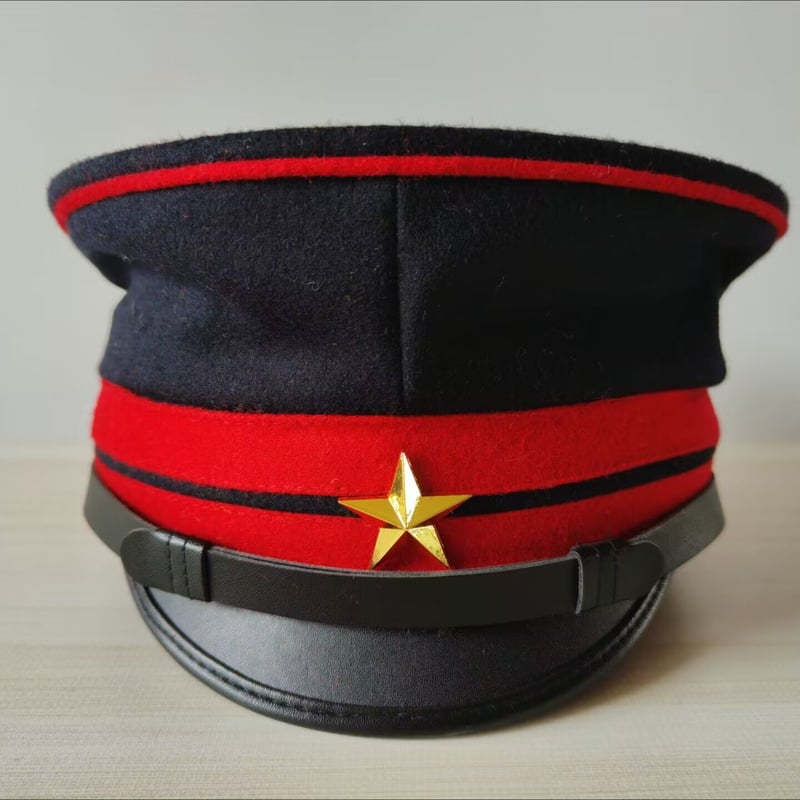 明治19年 二種 赤 騎兵 尉官用軍帽 制帽 大日本帝国陸軍 明治十九年