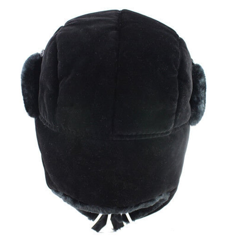 ウシャンカ 防寒帽子 帽章付き 旧ソ連軍 CCCP 55～60cm レプリカ