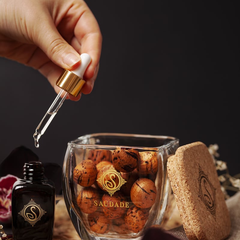 コルクディフューザー リフィル 30ml / アロマ SAUDADE【 Essencias d