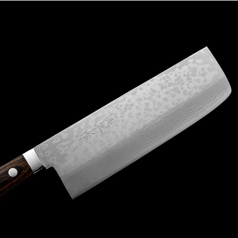 菜切｜No27｜VG10ステンレス 積層 口金有 スコッチ | 越前打刃物 増谷